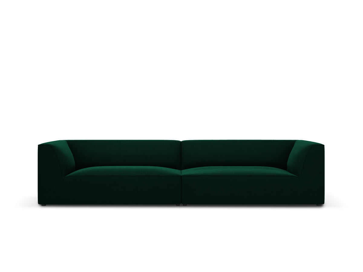 Ruby Divano 4+ Posti Salvador - Verde bottiglia