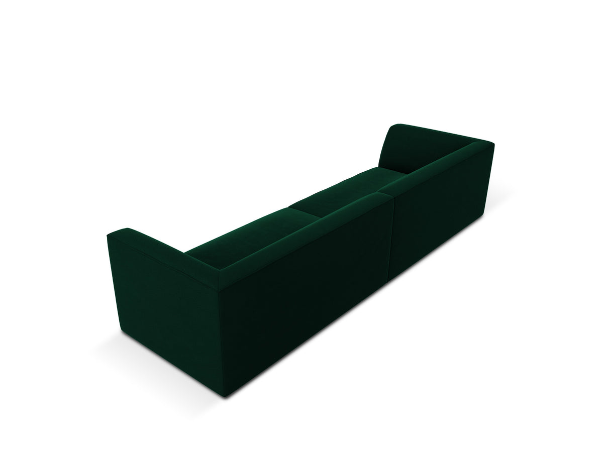 Ruby Divano 4+ Posti Salvador - Verde bottiglia