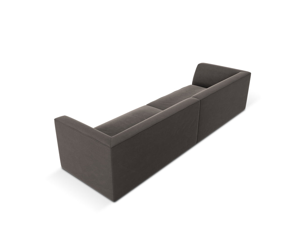 Ruby Divano 4+ Posti Salvador - Grigio scuro