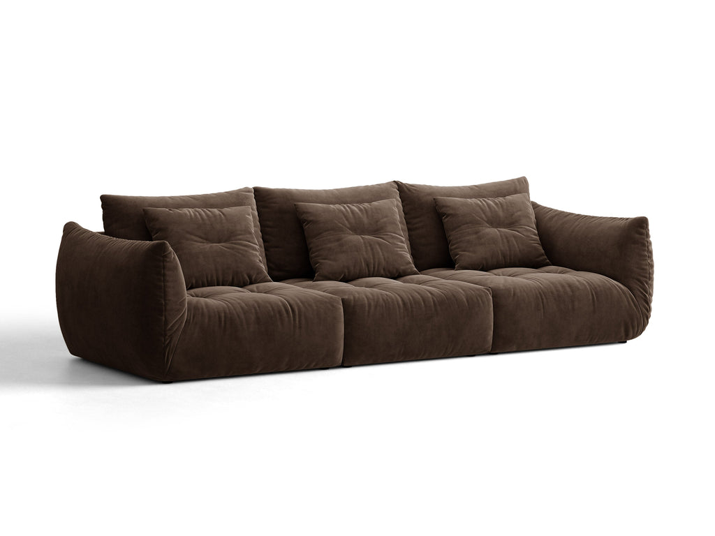 Bloom Divano componibile 4+ Posti Bluvel - Marrone scuro