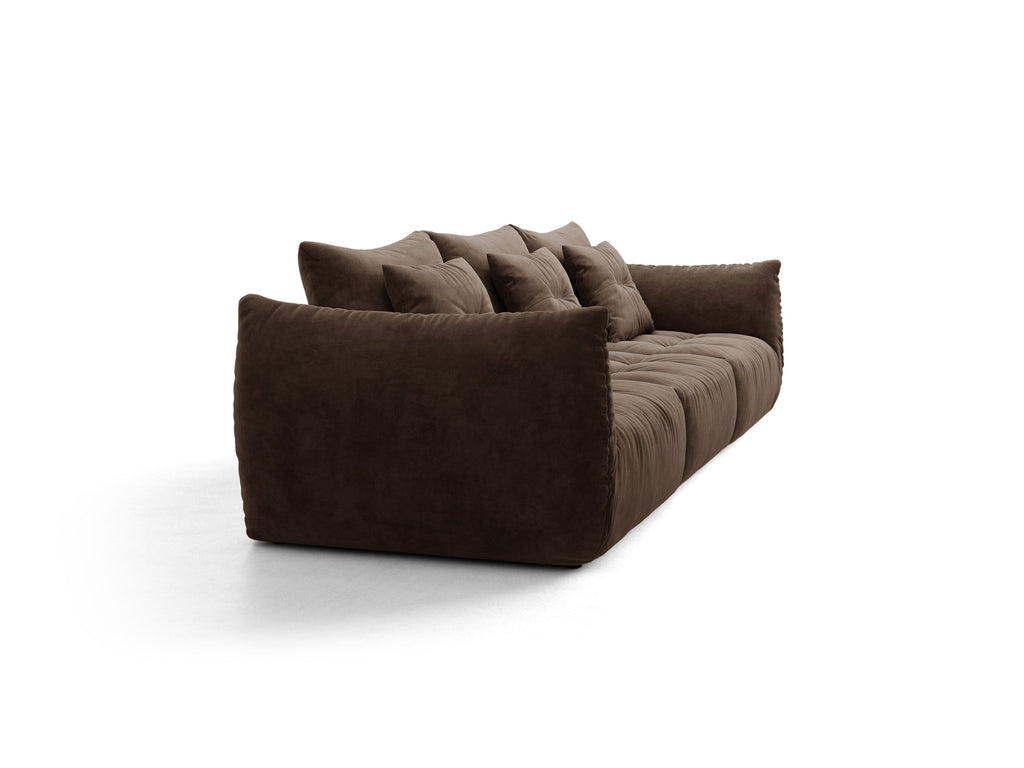 Bloom Divano componibile 4+ Posti Bluvel - Marrone scuro