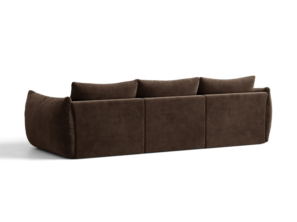 Bloom Divano componibile 4+ Posti Bluvel - Marrone scuro