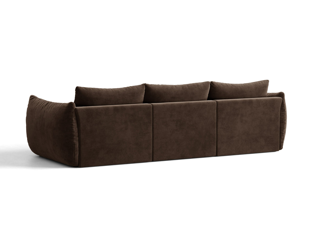 Bloom Divano componibile 4+ Posti Bluvel - Marrone scuro