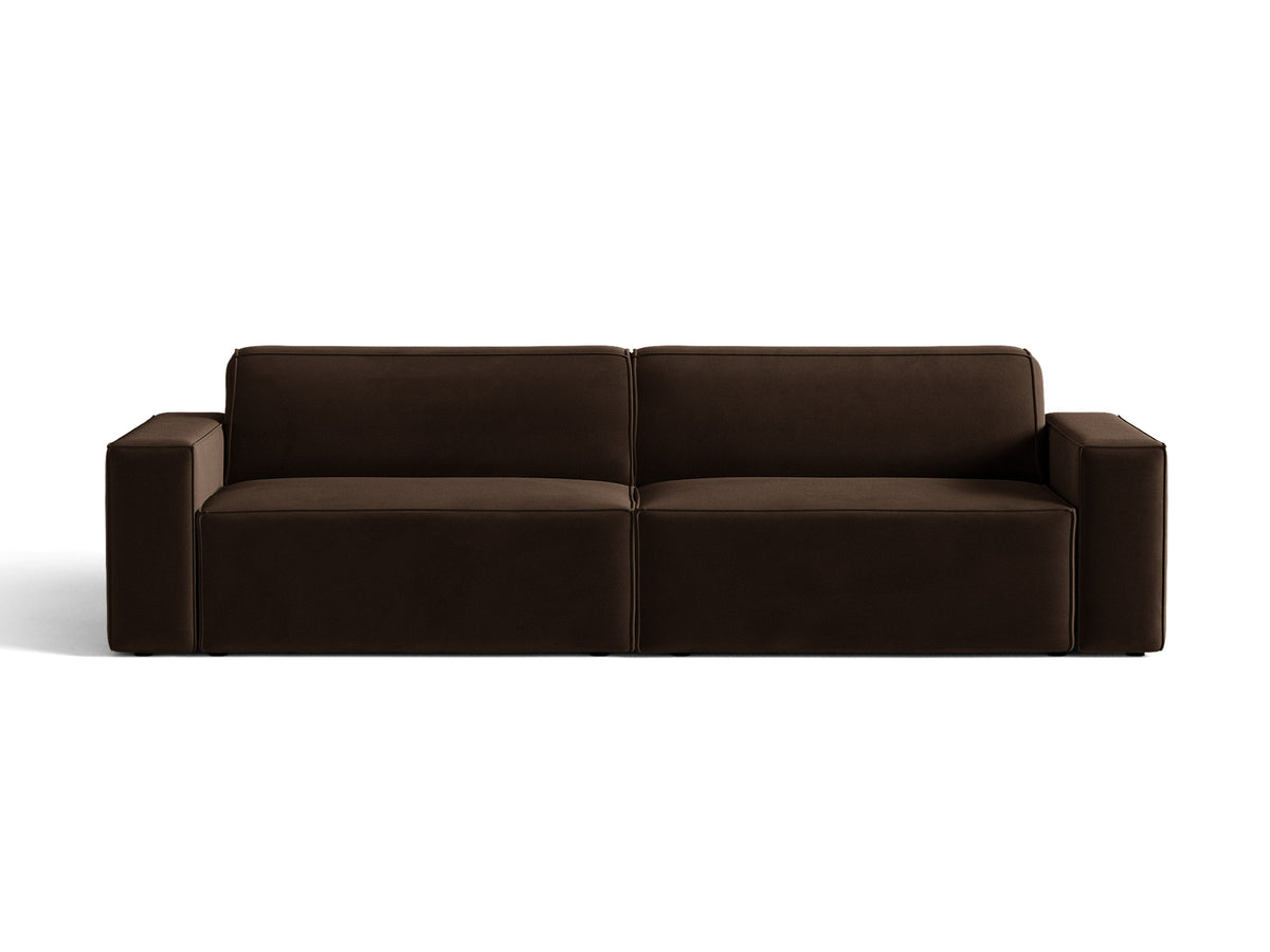 Jodie Divano componibile 4+ Posti Bluvel - Marrone scuro
