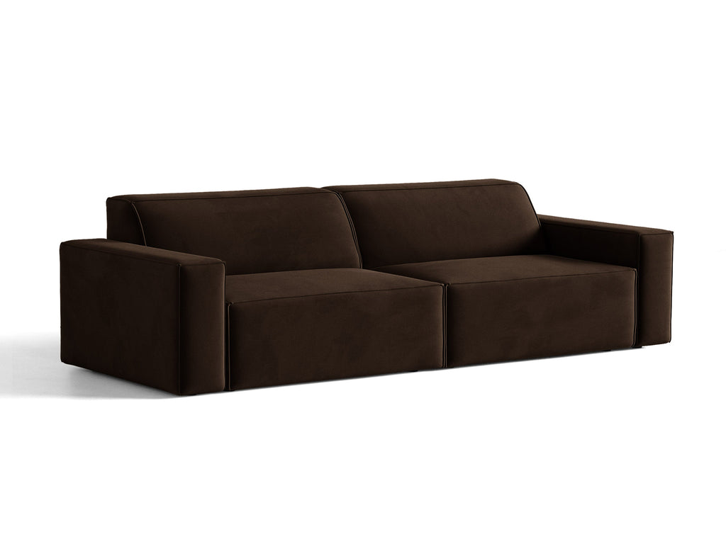 Jodie Divano componibile 4+ Posti Bluvel - Marrone scuro