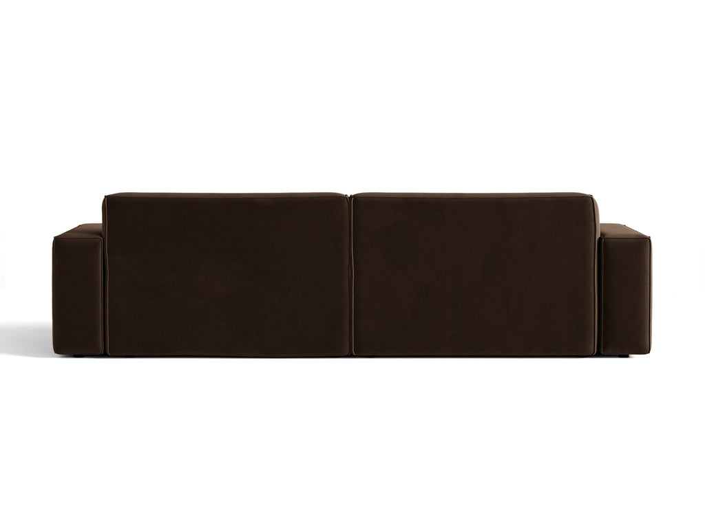 Jodie Divano componibile 4+ Posti Bluvel - Marrone scuro