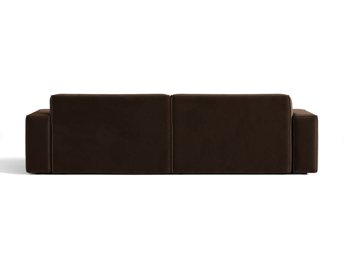 Jodie Divano componibile 4+ Posti Bluvel - Marrone scuro