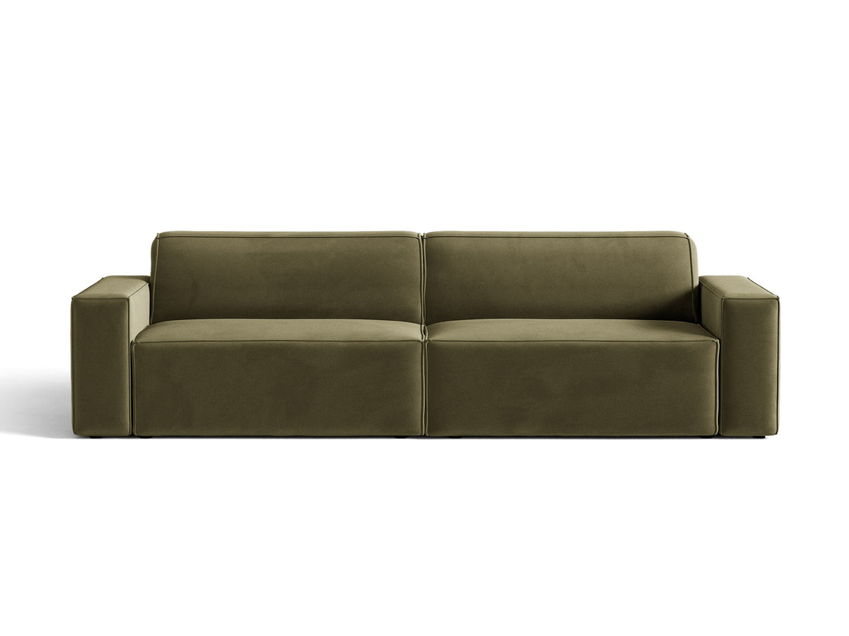 Jodie Divano componibile 4+ Posti Bluvel - Verde