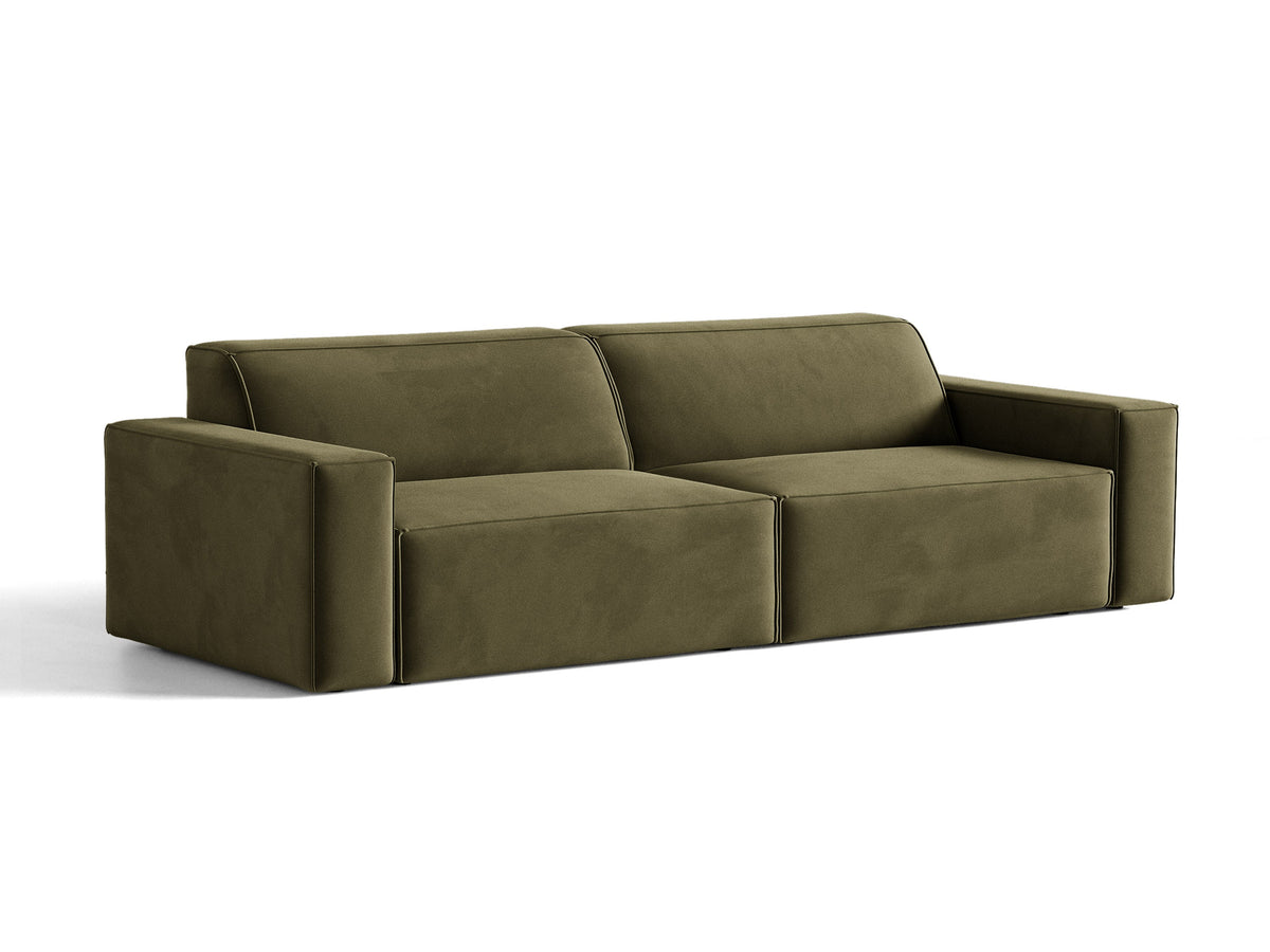 Jodie Divano componibile 4+ Posti Bluvel - Verde