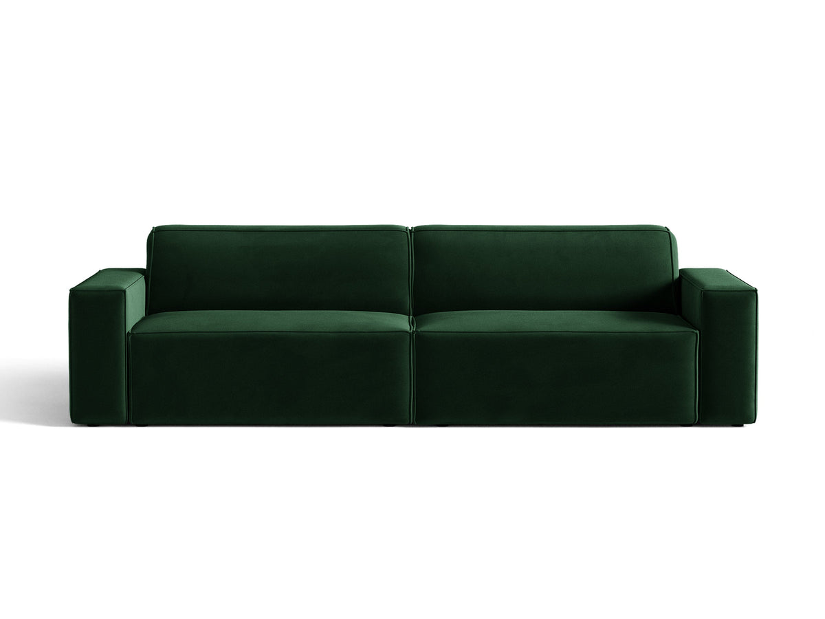 Jodie Divano componibile 4+ Posti Bluvel - Verde bottiglia