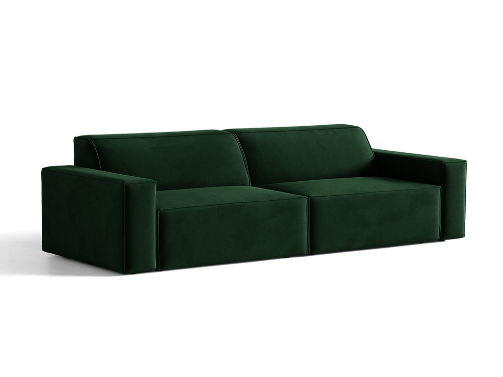 Jodie Divano componibile 4+ Posti Bluvel - Verde bottiglia