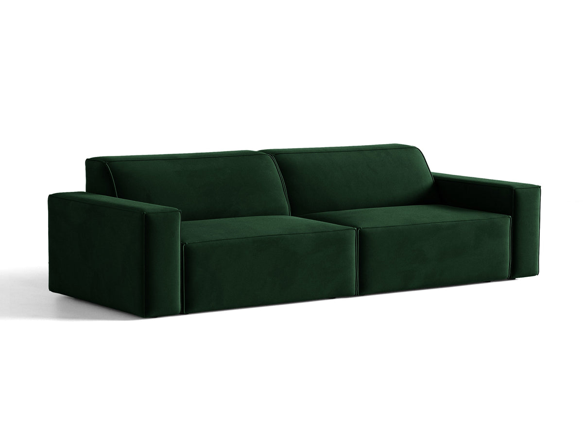 Jodie Divano componibile 4+ Posti Bluvel - Verde bottiglia