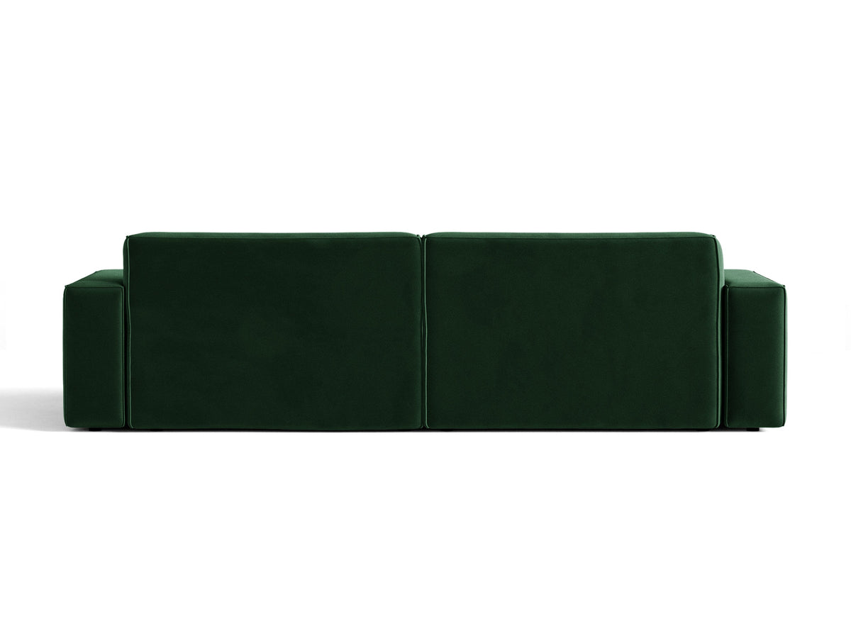 Jodie Divano componibile 4+ Posti Bluvel - Verde bottiglia