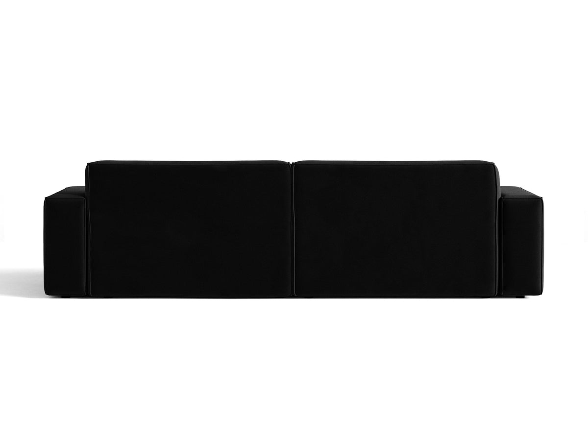 Jodie Divano componibile 4+ Posti Bluvel - Nero