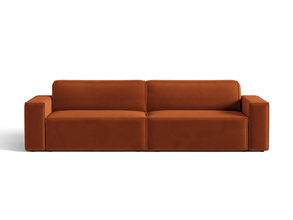 Jodie Divano componibile 4+ Posti Bluvel - Terracotta