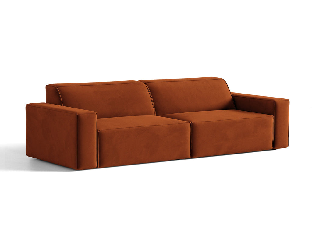 Jodie Divano componibile 4+ Posti Bluvel - Terracotta
