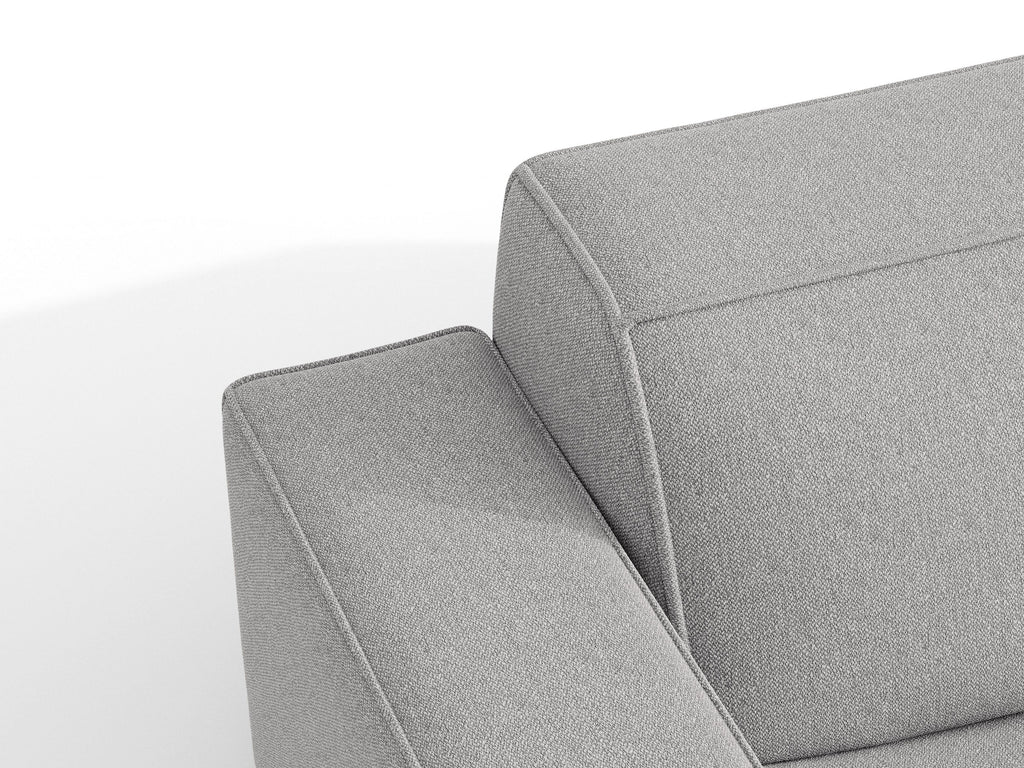 Jodie Divano componibile 4+ Posti Megan - Grigio chiaro
