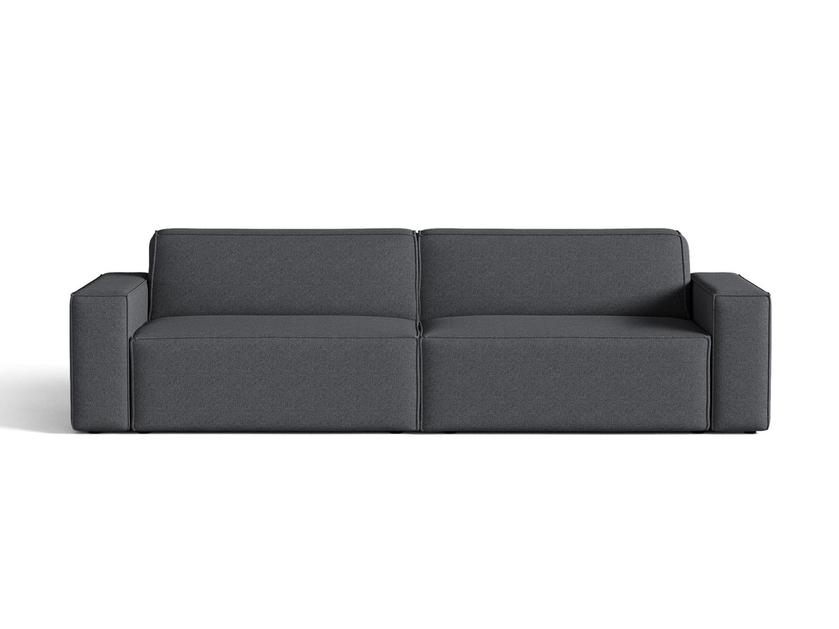 Jodie Divano componibile 4+ Posti Megan - Grigio scuro