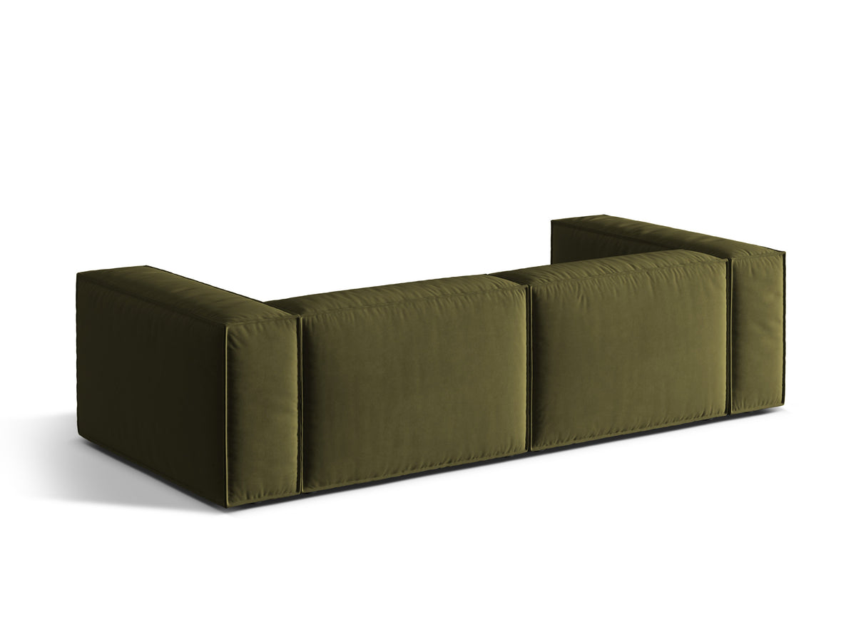Nuria Divano 4+ Posti Paris - Moss green melange