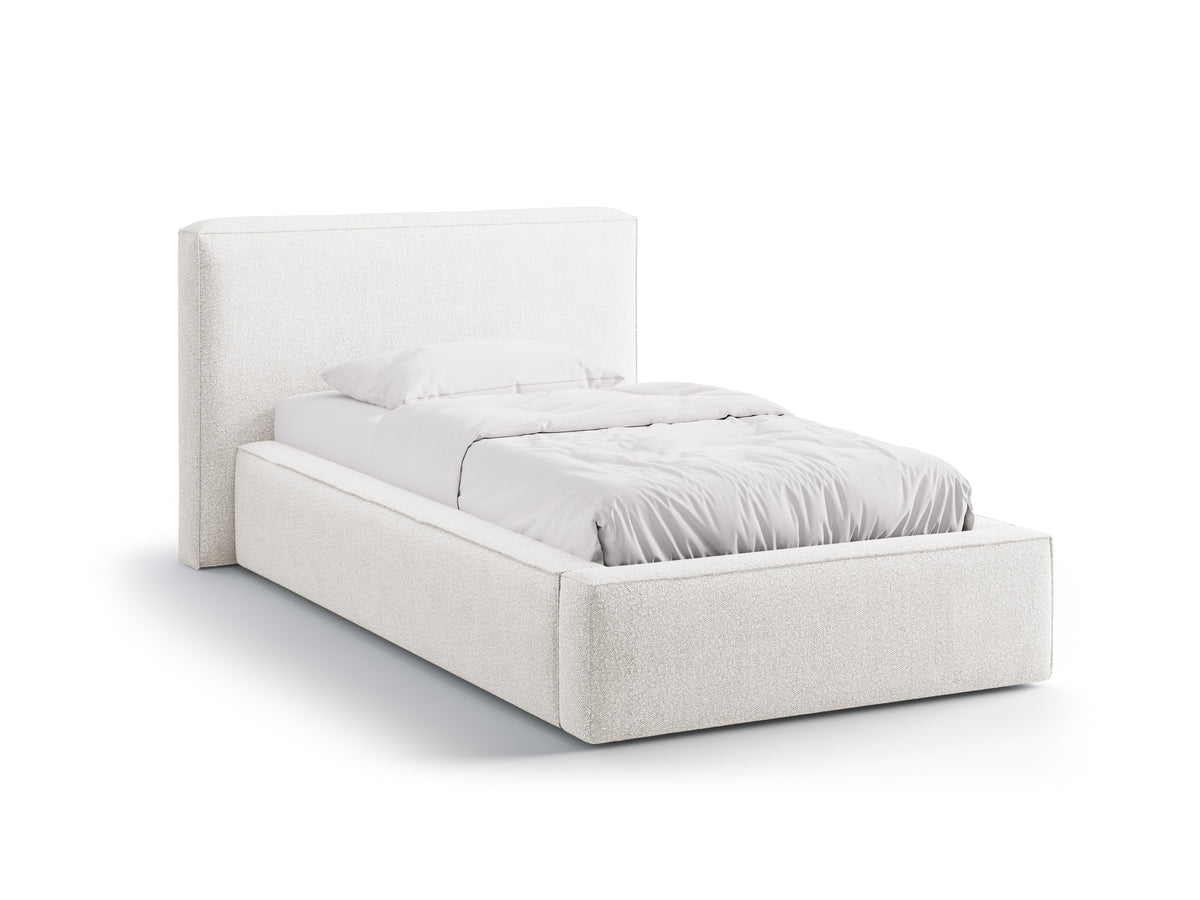 Jodie Letto Contenitore Con Testiera Letto Baloo - Bianco