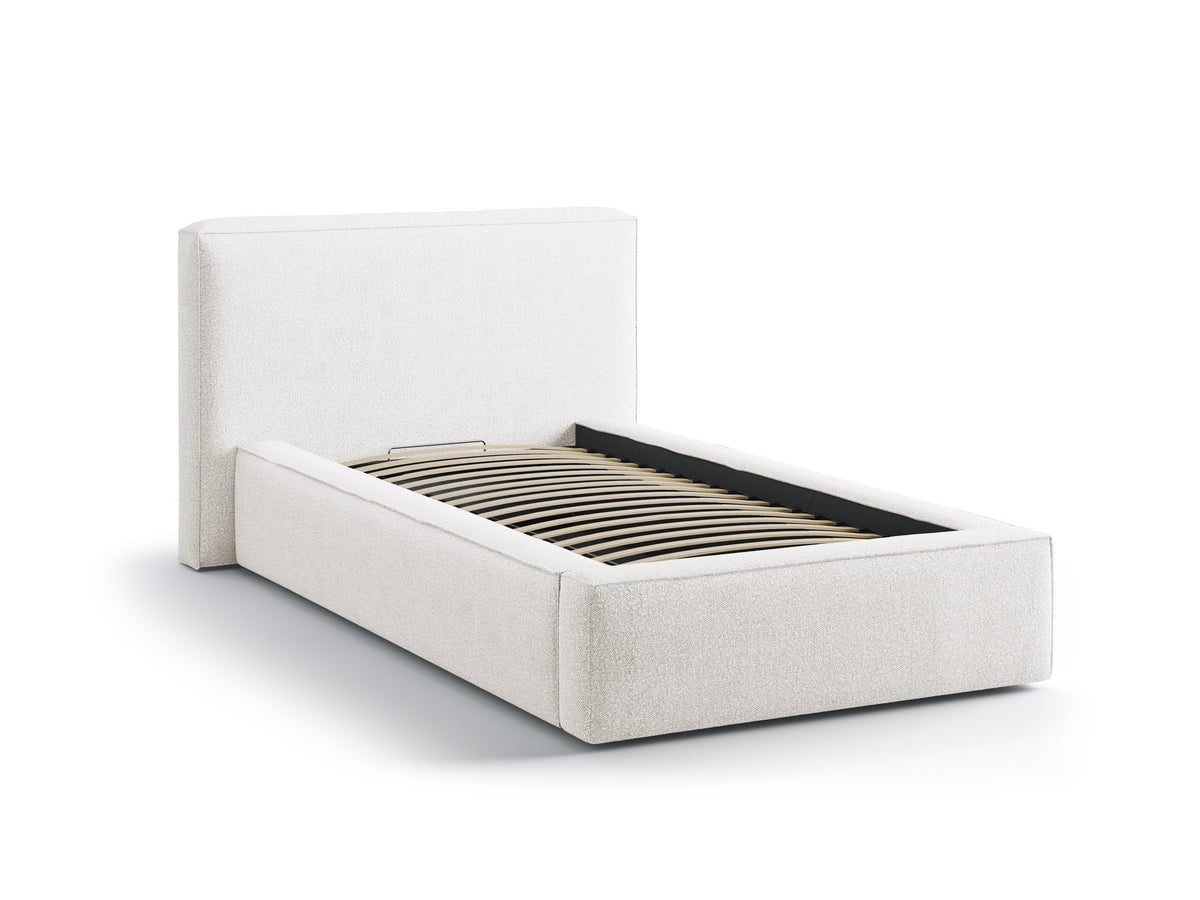 Jodie Letto Contenitore Con Testiera Letto Baloo - Bianco