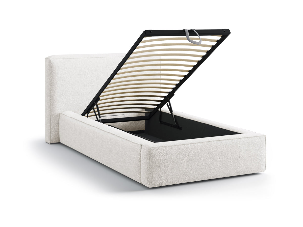 Jodie Letto Contenitore Con Testiera Letto Baloo - Bianco