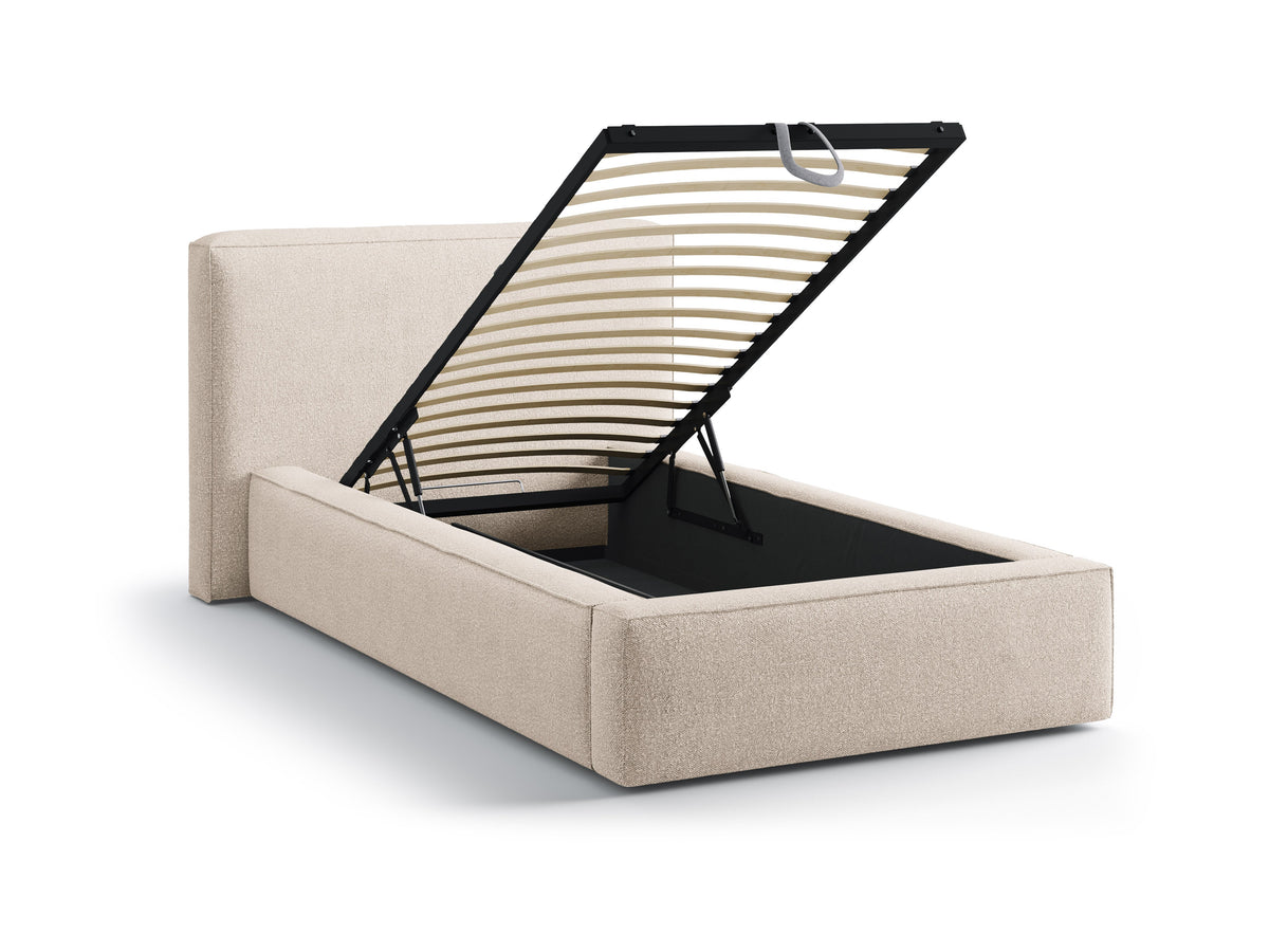 Jodie Letto Contenitore Con Testiera Letto Baloo - Beige