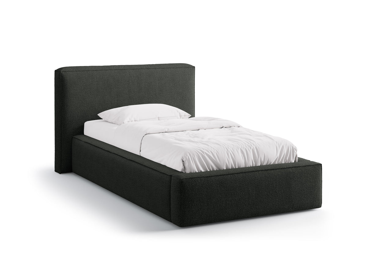 Jodie Letto Contenitore Con Testiera Letto Baloo - Nero