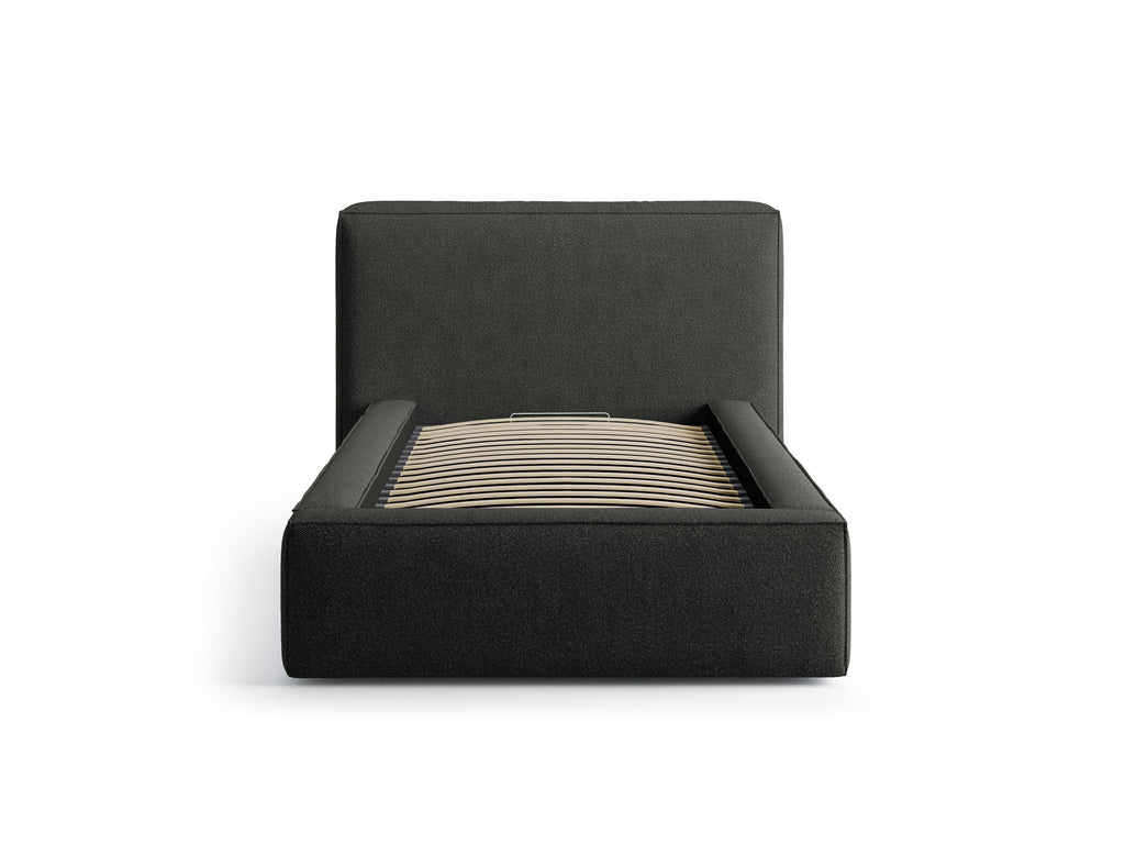 Jodie Letto Contenitore Con Testiera Letto Baloo - Nero