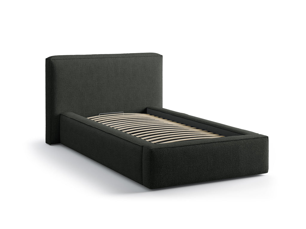 Jodie Letto Contenitore Con Testiera Letto Baloo - Nero