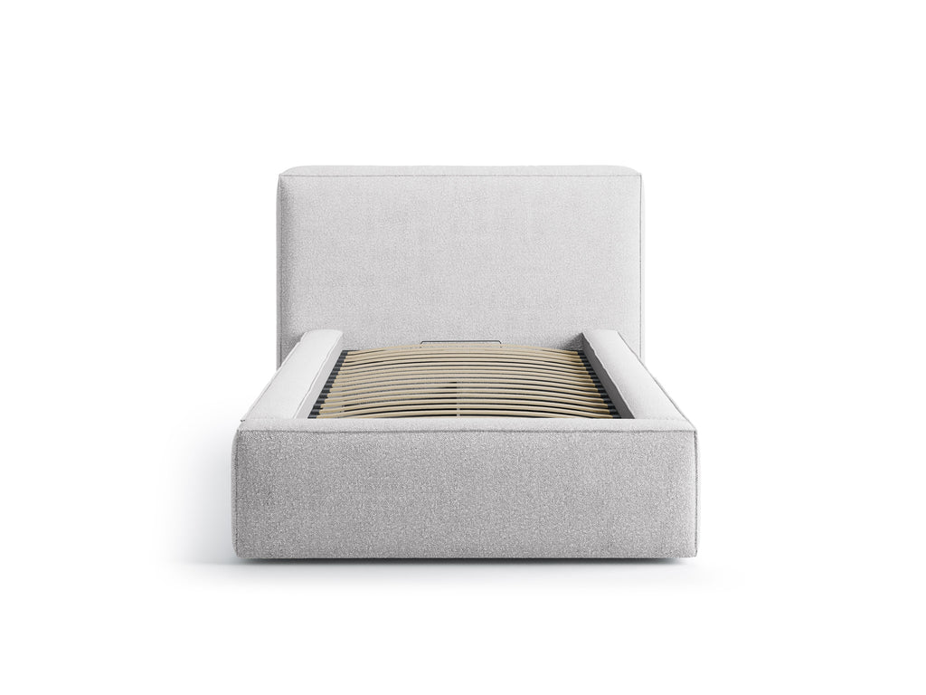 Jodie Letto Contenitore Con Testiera Letto Baloo - Grigio chiaro