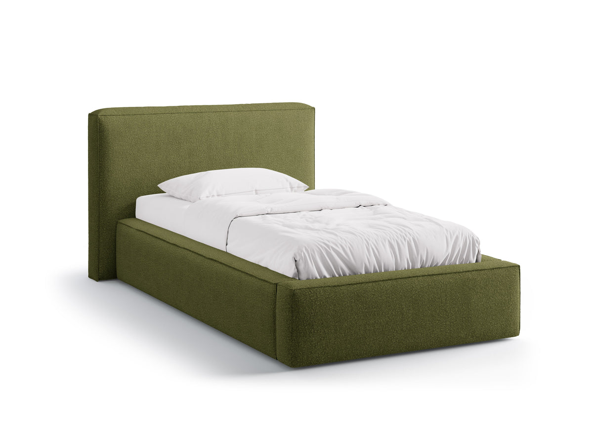 Jodie Letto Contenitore Con Testiera Letto Baloo - Dark olive green