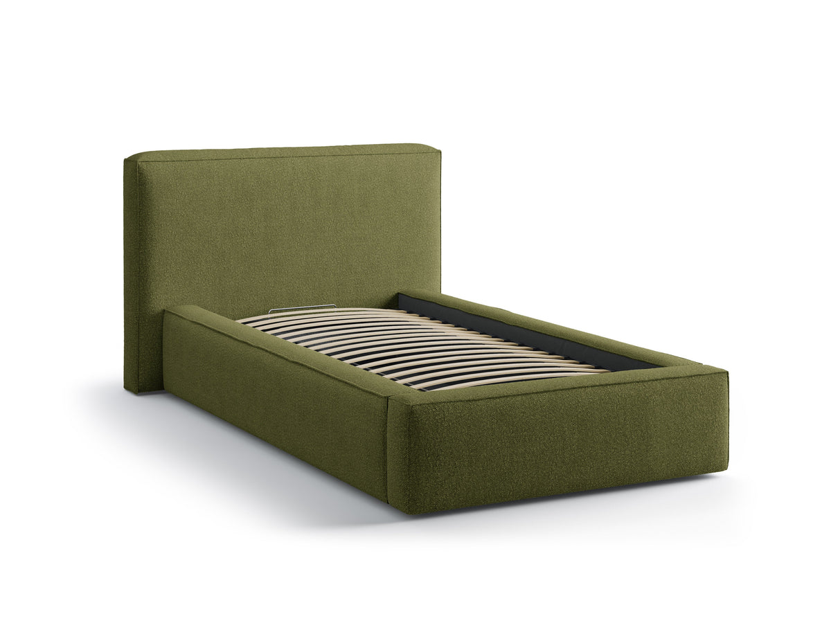 Jodie Letto Contenitore Con Testiera Letto Baloo - Dark olive green