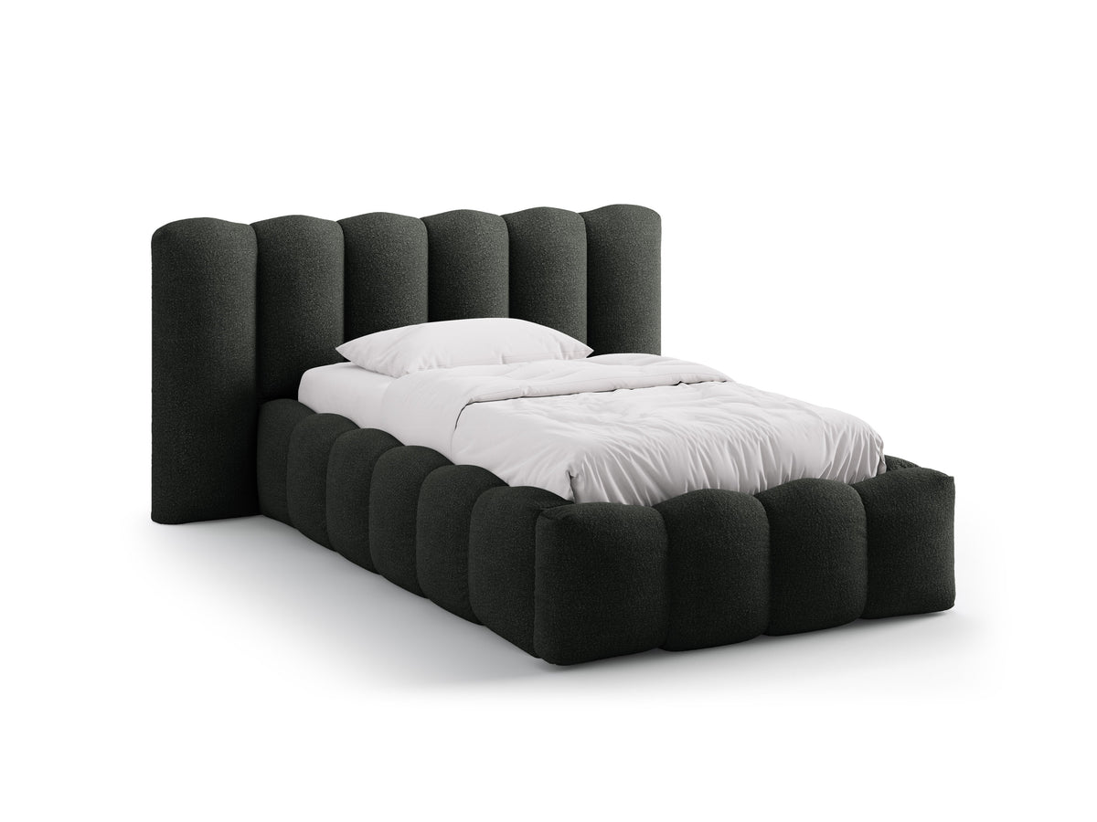 Lupine Letto Contenitore Con Testiera Letto Baloo - Nero