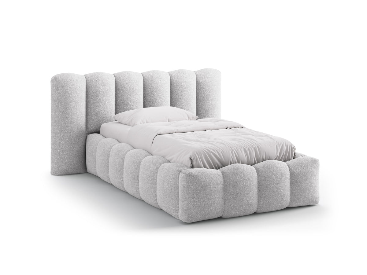 Lupine Letto Contenitore Con Testiera Letto Baloo - Grigio chiaro