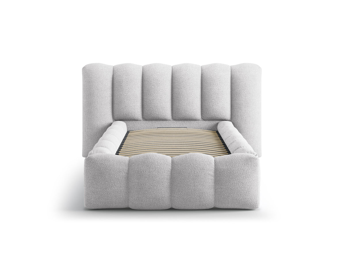 Lupine Letto Contenitore Con Testiera Letto Baloo - Grigio chiaro