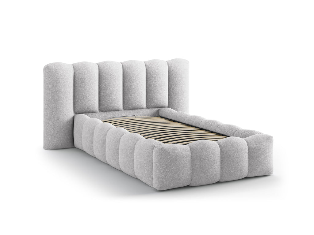 Lupine Letto Contenitore Con Testiera Letto Baloo - Grigio chiaro