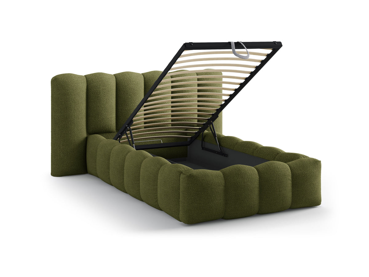 Lupine Letto Contenitore Con Testiera Letto Baloo - Dark olive green