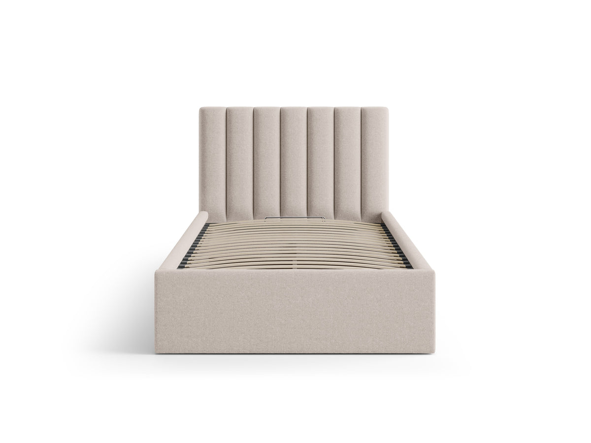 Allison Letto Contenitore Con Testiera Letto Moly - Cappuccino