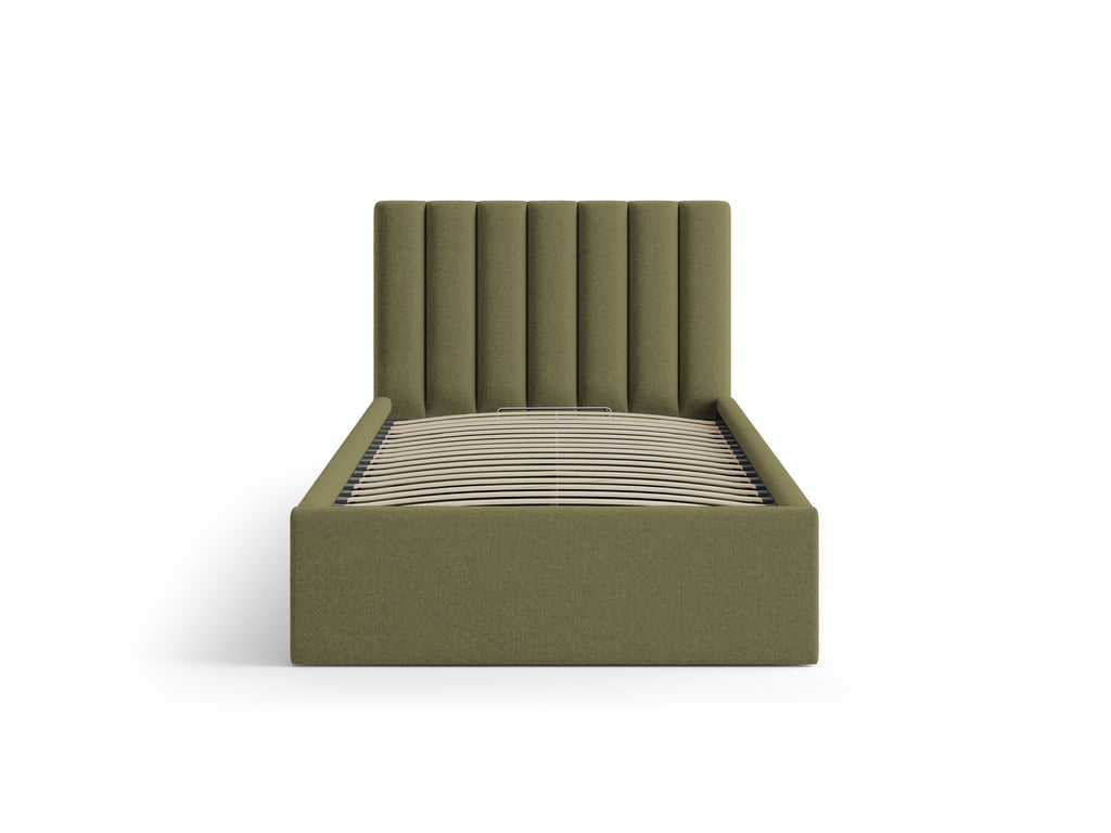 Allison Letto Contenitore Con Testiera Letto Moly - Verde