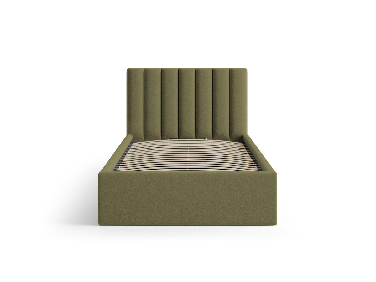 Allison Letto Contenitore Con Testiera Letto Moly - Verde