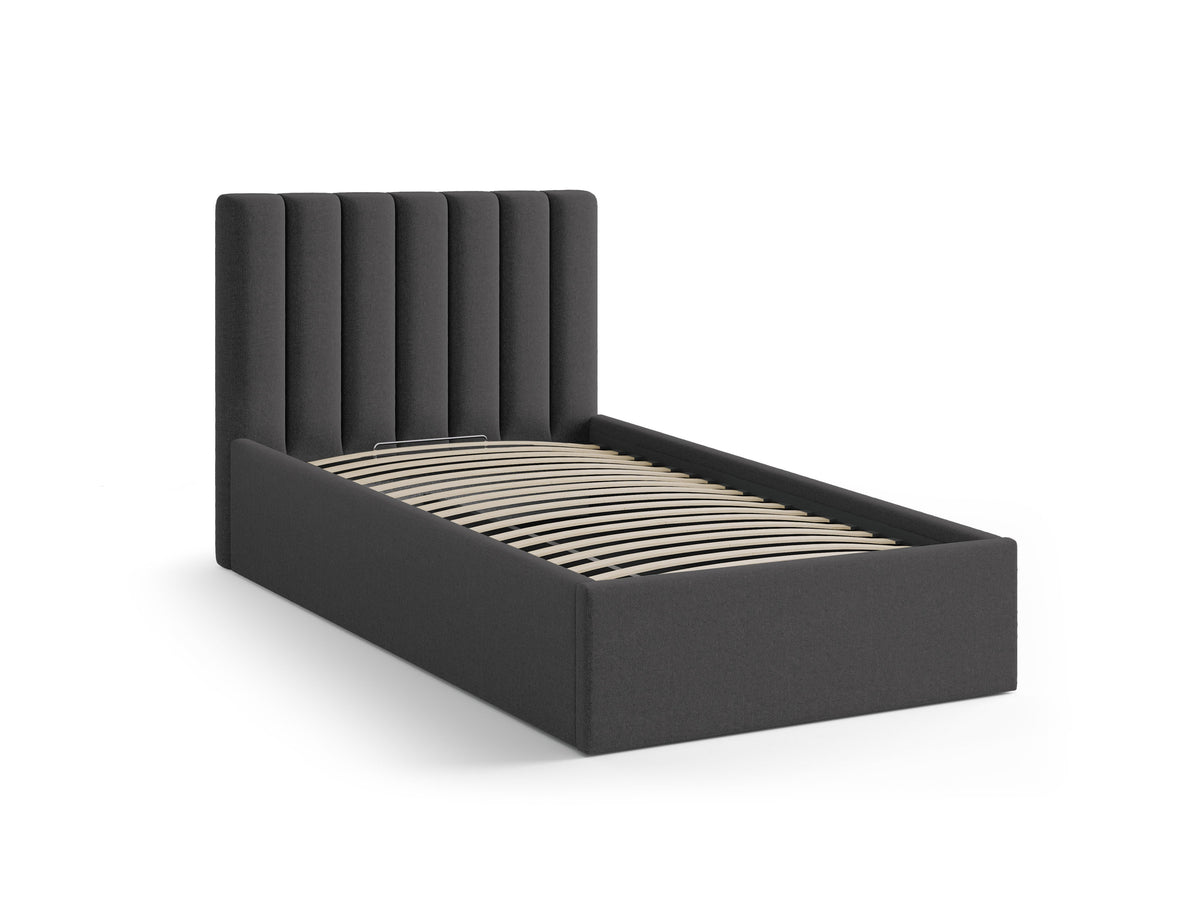 Allison Letto Contenitore Con Testiera Letto Moly - Antracite