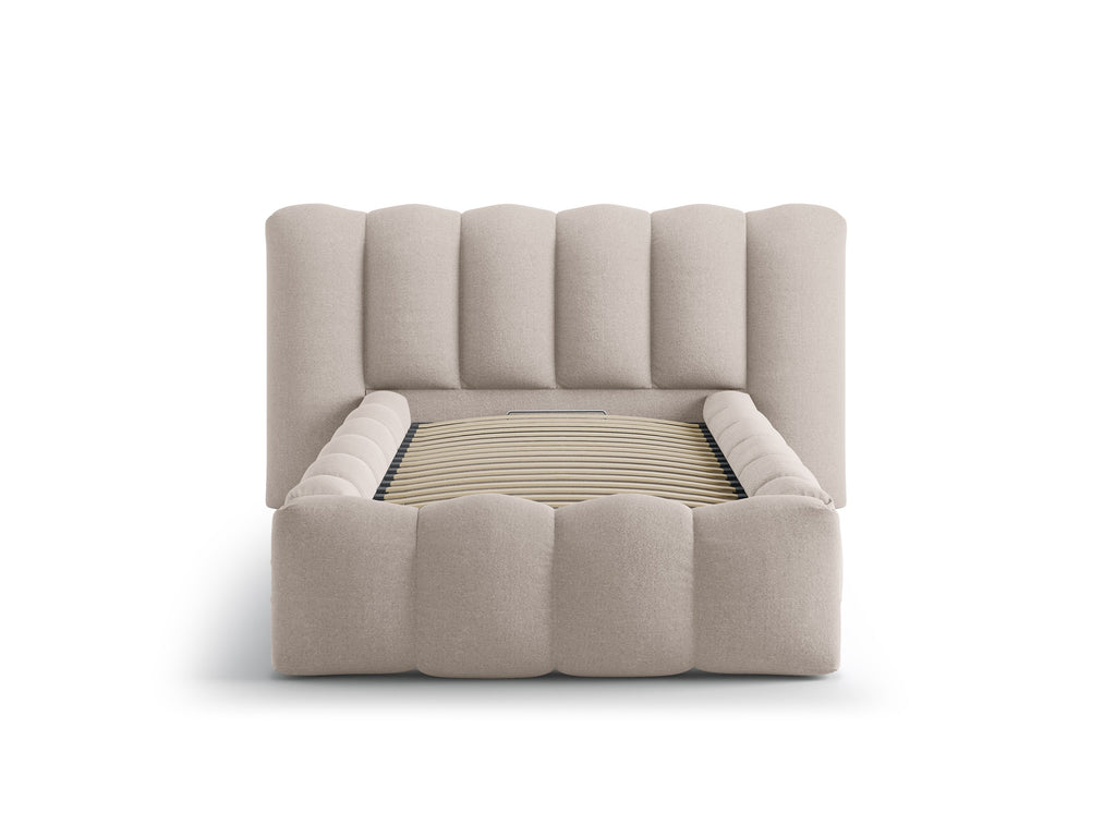 Lupine Letto Contenitore Con Testiera Letto Moly - Cappuccino
