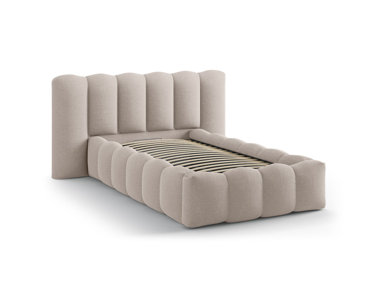 Lupine Letto Contenitore Con Testiera Letto Moly - Cappuccino