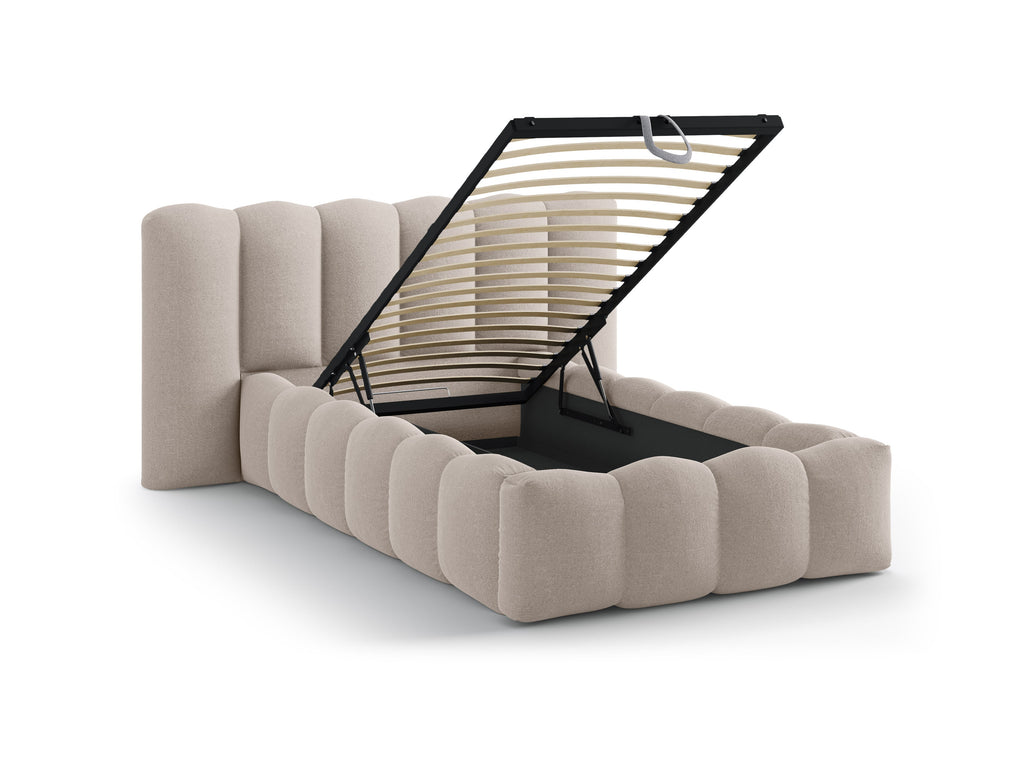 Lupine Letto Contenitore Con Testiera Letto Moly - Cappuccino