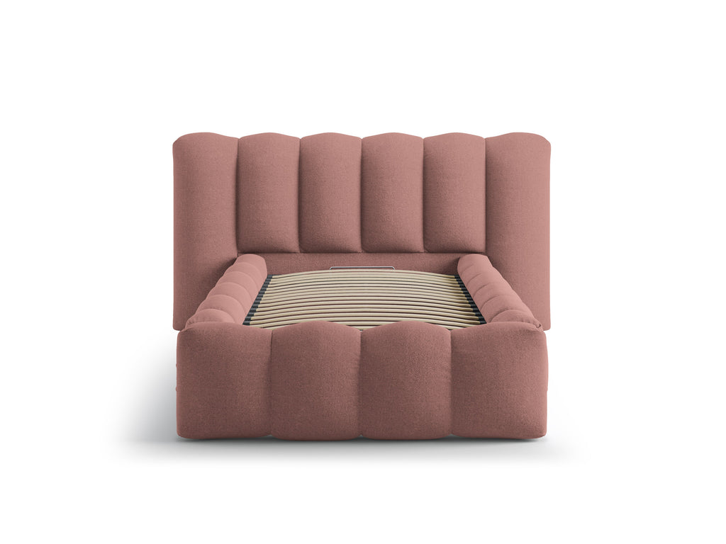 Lupine Letto Contenitore Con Testiera Letto Moly - Rosa scuro