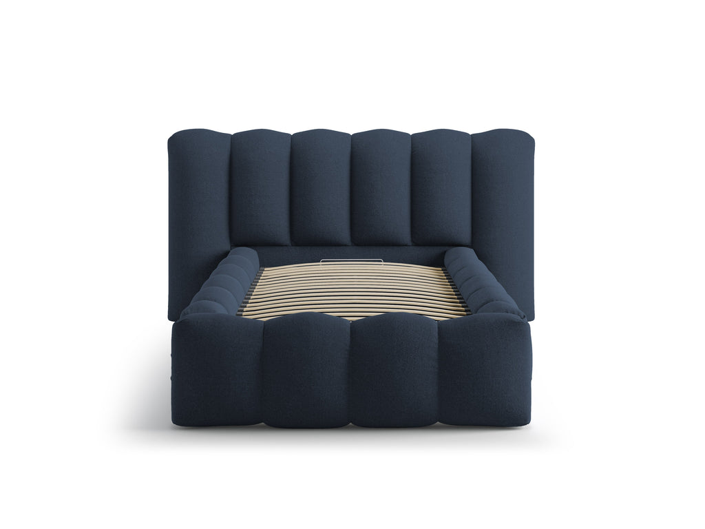 Lupine Letto Contenitore Con Testiera Letto Moly - Blu reale