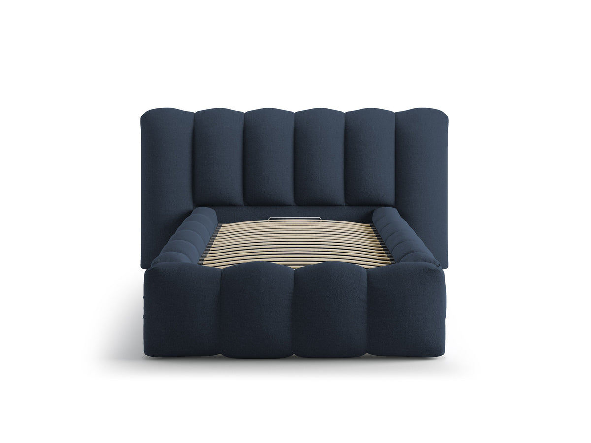 Lupine Letto Contenitore Con Testiera Letto Moly - Blu reale