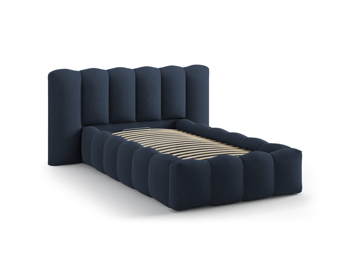 Lupine Letto Contenitore Con Testiera Letto Moly - Blu reale