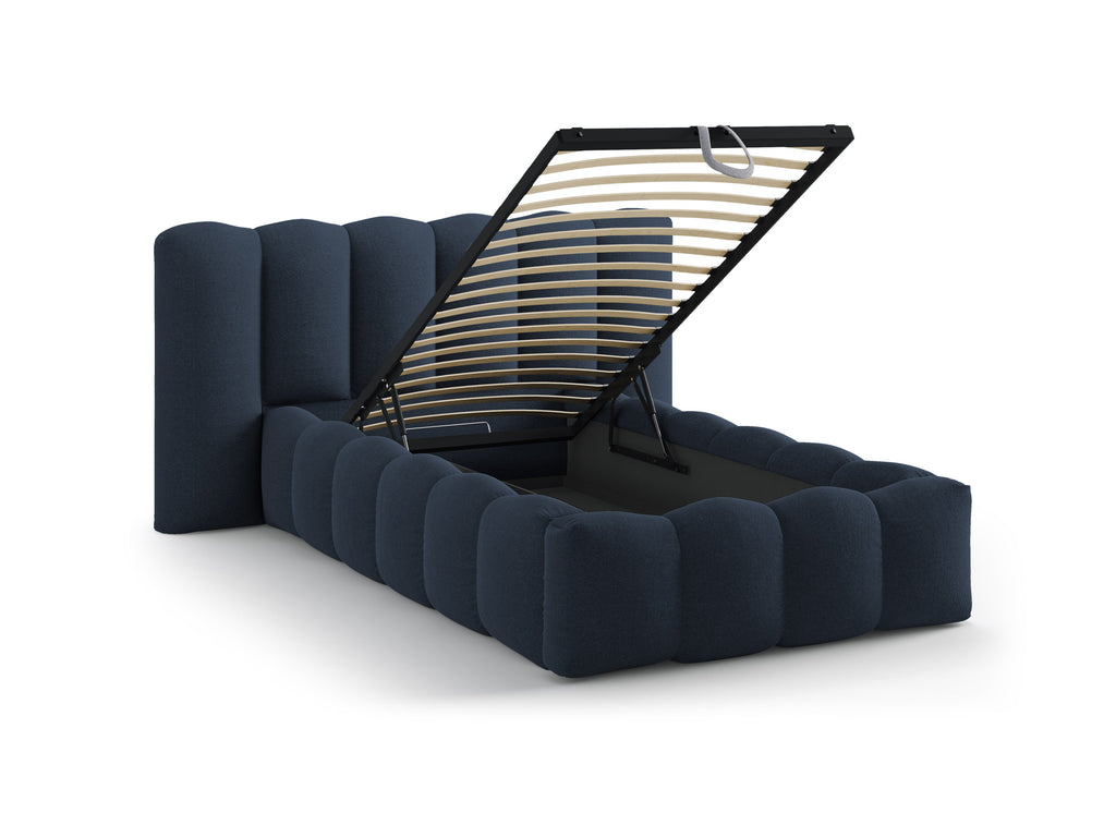 Lupine Letto Contenitore Con Testiera Letto Moly - Blu reale